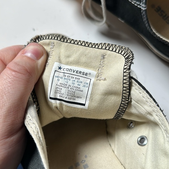 Black Converse All Star Shoes - Picture 5 of 5